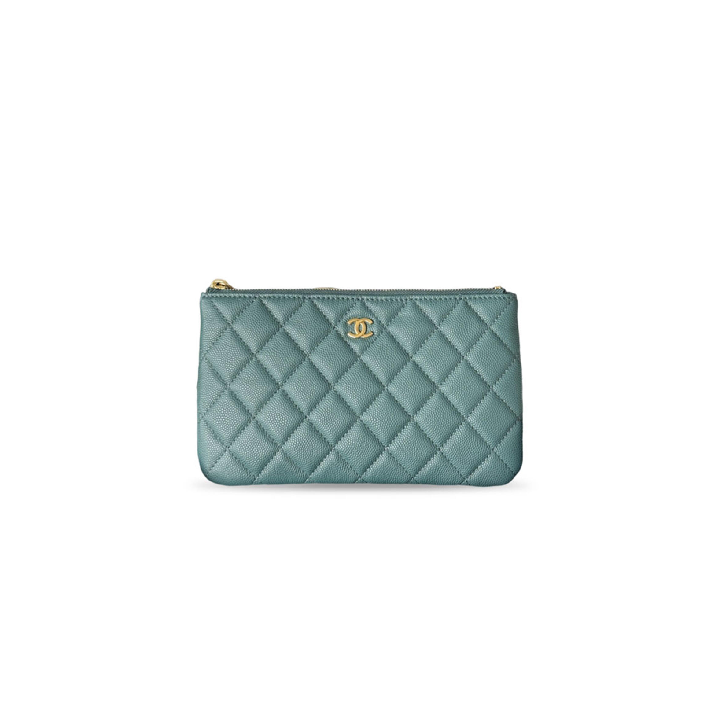 CHANEL CAVIAR QUILTED COSMETIC CASE AP1071 (20*12.2*1cm)